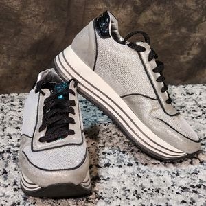 P448 You can surf later platform sneakers women's /kids size 6.5 / EU 37